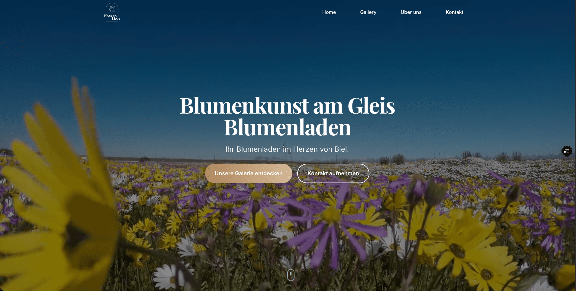 FleurDeLiza - Modern Flower Shop Website Preview